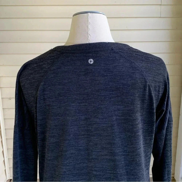 Active Life Athleisure Sweater Plus Size XXL Heather Charcoal Gray NWT 2X Zip - Picture 3 of 8